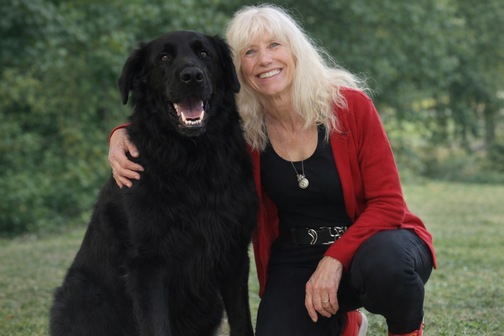 Welpen Übungsleiterin mit Hund